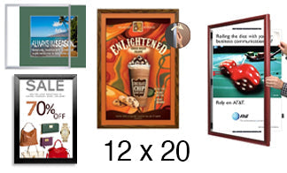 12x20 Frames | All Styles of 12x20 Poster Frames and Poster Displays