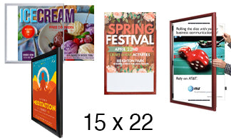 15x22 Frames | All Styles of 15x22 Poster Frames and Poster Displays