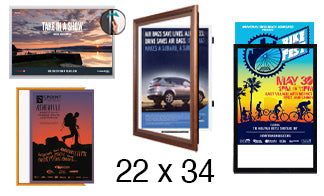22x34 Frames | All Styles of 22x34 Poster Frames and Poster Displays