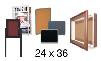24x36 Outdoor Cork Boards