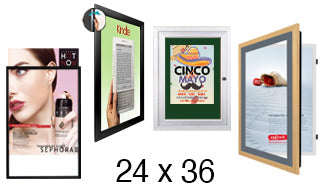 24x36 Frames | All Styles of 24x36 Poster Frames and Poster Displays