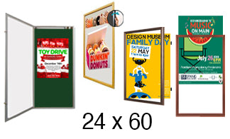 24x60 Poster Frames - All Styles