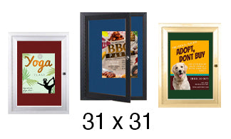 31x31 Poster Frames - All Styles