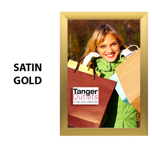 60 x 84 SNAP OPEN FRAME (with 2 1/2" WIDE PROFILE) (SHOWN in GOLD)
