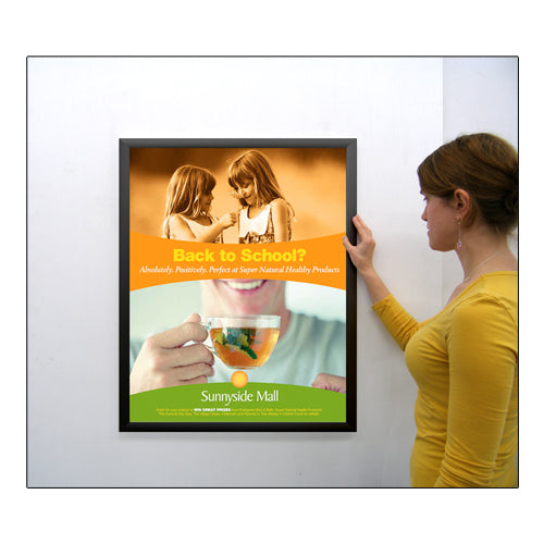 11 x 14 SwingSnaps Front Loading Poster Snap Frames (1 1/4" Mitered ...