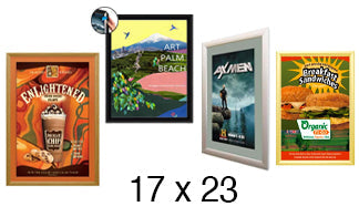 17x23 Frames | All Styles of 17x23 Poster Frames and Poster Displays