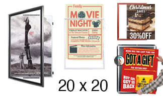 20x20 Frames | All Styles of 20x20 Poster Frames and Poster Displays