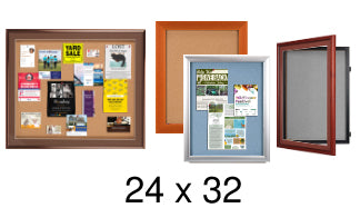 24x32 Framed Cork Boards