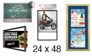24x48 Poster Frames - All Styles
