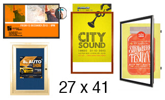 27x41 Poster Frames - All Styles
