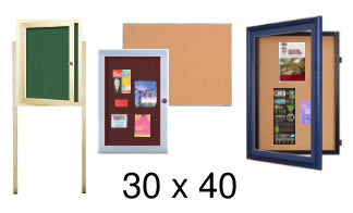30x40 Framed Cork Boards