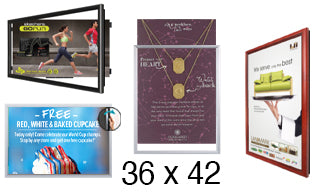 36x42 Poster Frames - All Styles