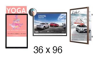 36x96 Poster Frames - All Styles