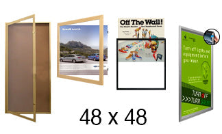 48x48 Frames | All Styles of 48x48 Poster Frames and Poster Displays
