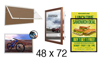 48x72 Frames | All Styles of 48x72 Poster Frames and Poster Displays