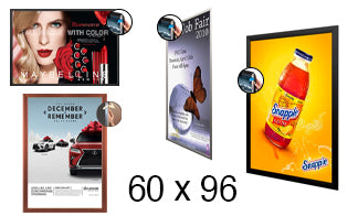 60x96 Frames | All Styles of 60x96 Poster Frames and Poster Displays