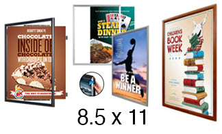8.5x11 Frames | All Styles of 8.5x11 Poster Frames and Poster Displays