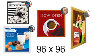96x96 Frames | All Styles of 96x96 Poster Frames and Poster Displays