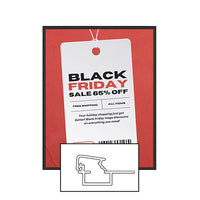 MINI 27x39 Poster Snap Frames (.60" Wide Frame Profile)