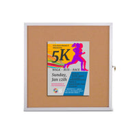 Ultra Thin 12 x 18 Enclosed Bulletin Boards