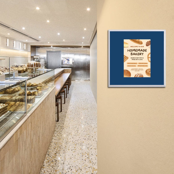 Ultra Thin 12 x 18 Enclosed Bulletin Boards