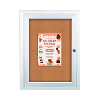 Outdoor Enclosed Bulletin Boards 11 x 17 (Single Door)