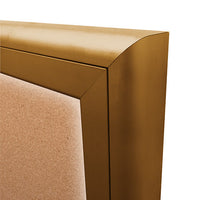 Radius Edges with Mitered Corners (Bronze finish, Drip Edge Roof not shown)