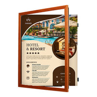 12x20 Wood Frame (361) Poster Display SwingFrames