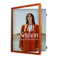 Wood 361 Poster Display SwingFrames 30+ Sizes SwingFrame Manufacturing