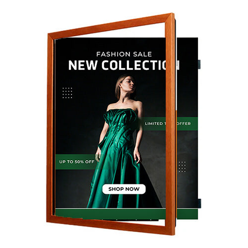 20x26 Wood Frame (361) Poster Display SwingFrames