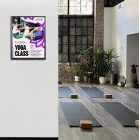 12x20 Poster Frame (SwingFrame Wide-Face Poster Display)