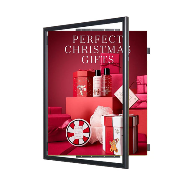 SwingFrame Wide-Face Poster Display Frame | Swing Open Frame in 40+ Sizes & Custom