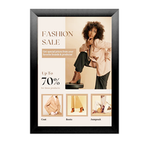Extra Large 24x96 Poster Snap Frames (2 1/2" Wide Edge Profile)