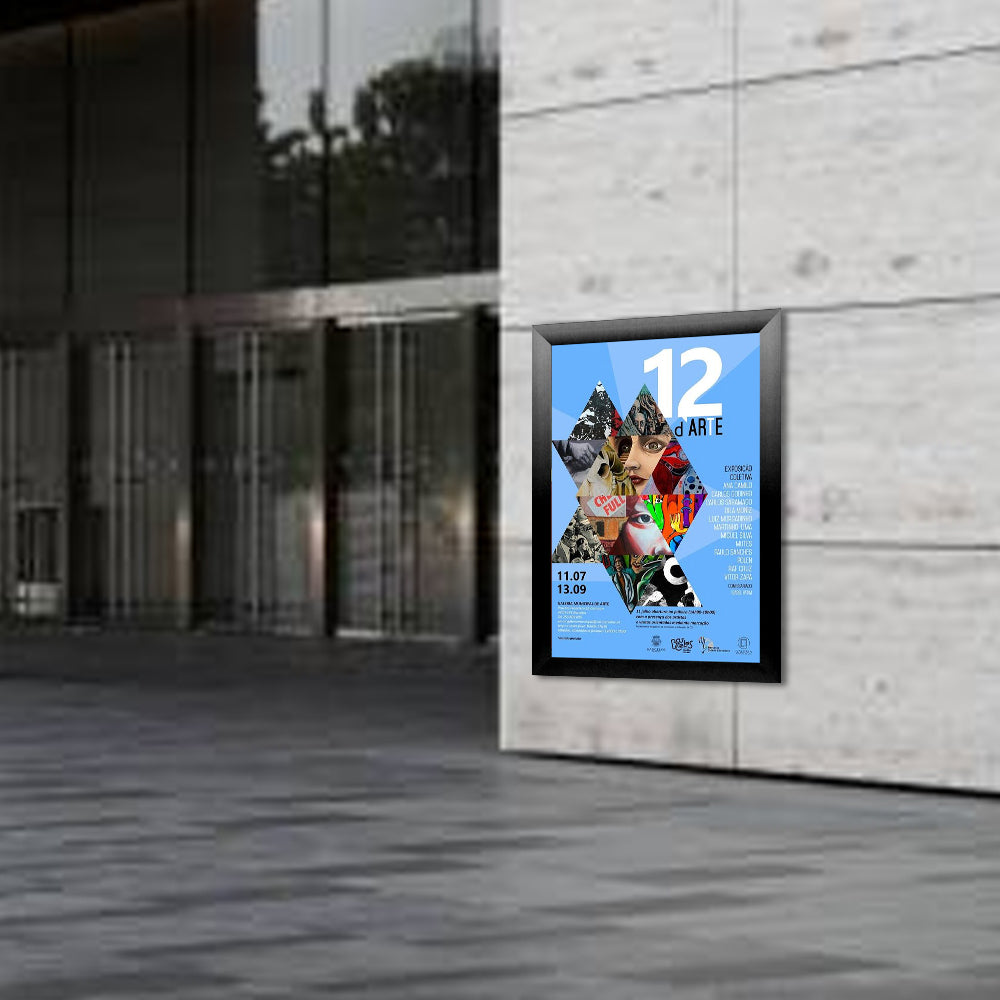 Extra Large 48x72 Poster Snap Frame with Bold 2 1/2