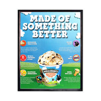 17x22 Frame Beveled Top and Load Poster Frame Sign Holder