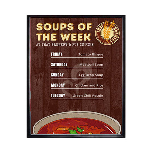 9 x 12 Frame Beveled Metal Slide-in Frame, Quick Change Top Load or Side Load Poster Frame Sign Holder
