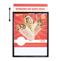 Beveled Style Metal Top/Side Load Poster Sign Frames | Narrow Frame in 30+ Sizes and Custom Sizes