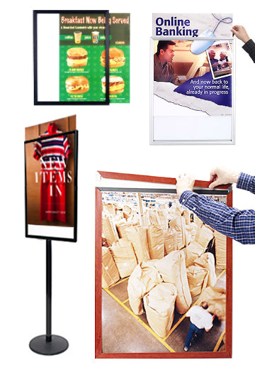 SwingFrame | Patented, Swing-Open, Changeable Display Frames ...
