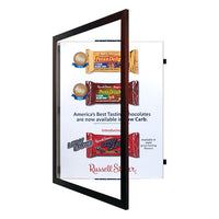 SWING-OPEN & SWING CLOSE FOR EASY 24x60 POSTER FRAME CHANGES