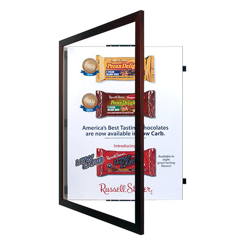 SWING-OPEN & SWING CLOSE FOR EASY 24x60 POSTER FRAME CHANGES