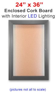 Extra Large Outdoor Enclosed Bulletin Board Display Cases Standing with Posts | Single Door SwingCase in 15+ Sizes