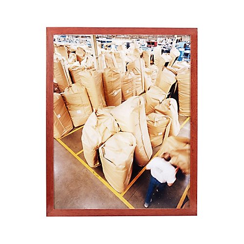 8.5x11 WOOD POSTER FRAME (CHERRY FINISH SHOWN)