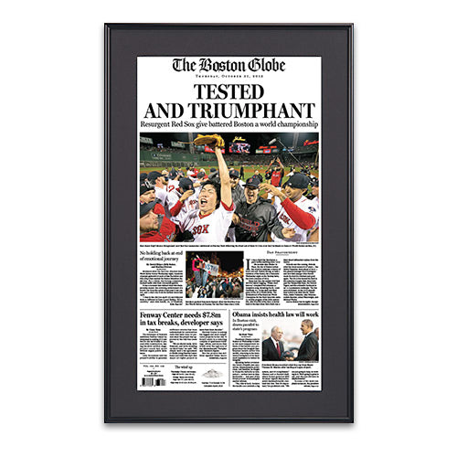 Classic Custom Metal Newspaper Display Frames for all size newspapers ...