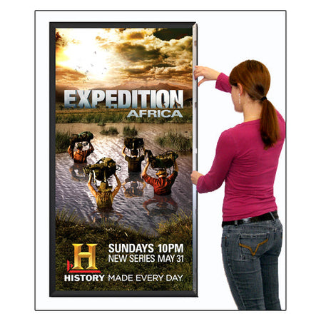 Extra Large, Deep 24x60 Poster Snap Frame for 3/8