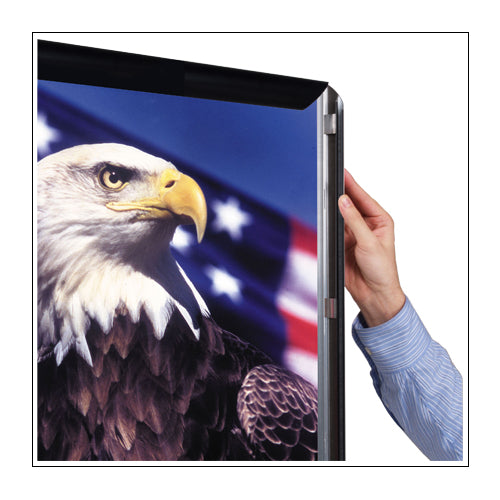 SwingFrame 40x60 Poster Frame with Bold Super Wide Face Metal Profile –  SwingFrames4Sale