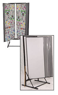 Swinging Panel Art Display Stand