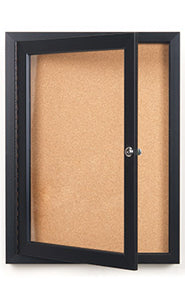 Indoor Menu Cases Radius Edge + Header + Light for 8 1/2 x 11 Portrait ...