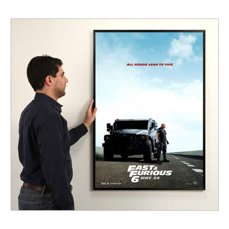 Movie Poster Frames 16x24 (Metal Poster Display Frame with Matboard)