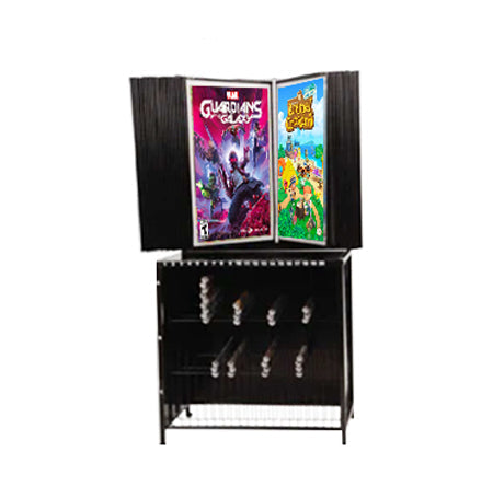 Poster Board Rack Floor Poster Display Rack +Poster Bin Storage | 30
