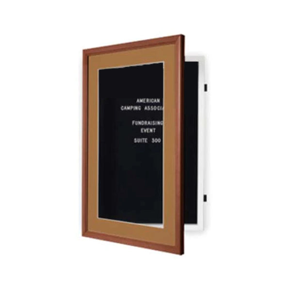 Designer Wood Frame Letter Board SwingFrames with Light